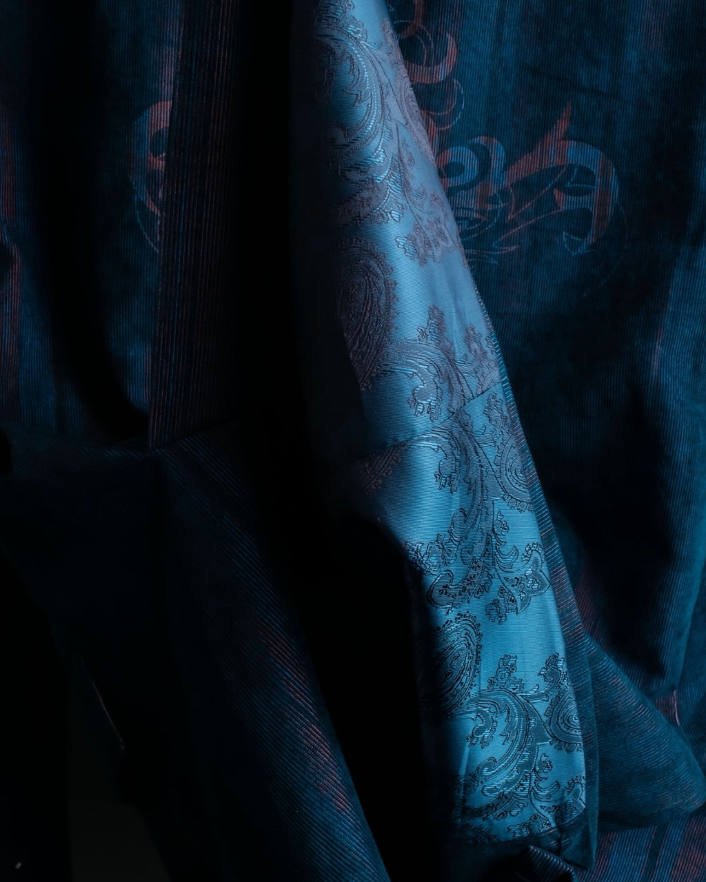 XL Vintage iridescent corduroy tailored jacket