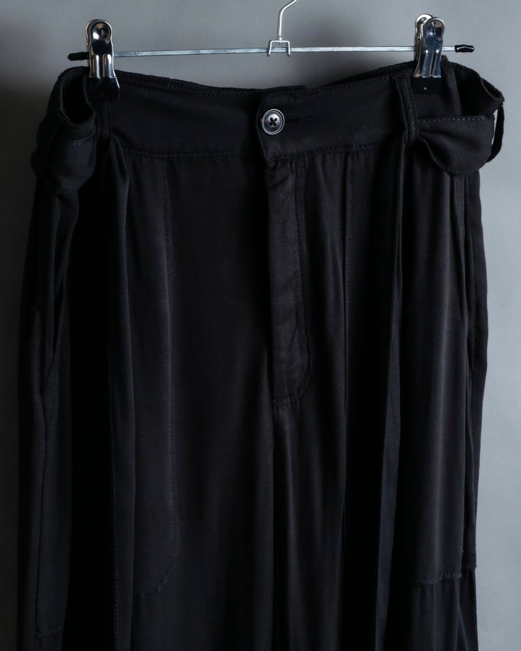 100% rayon thick cargo pants