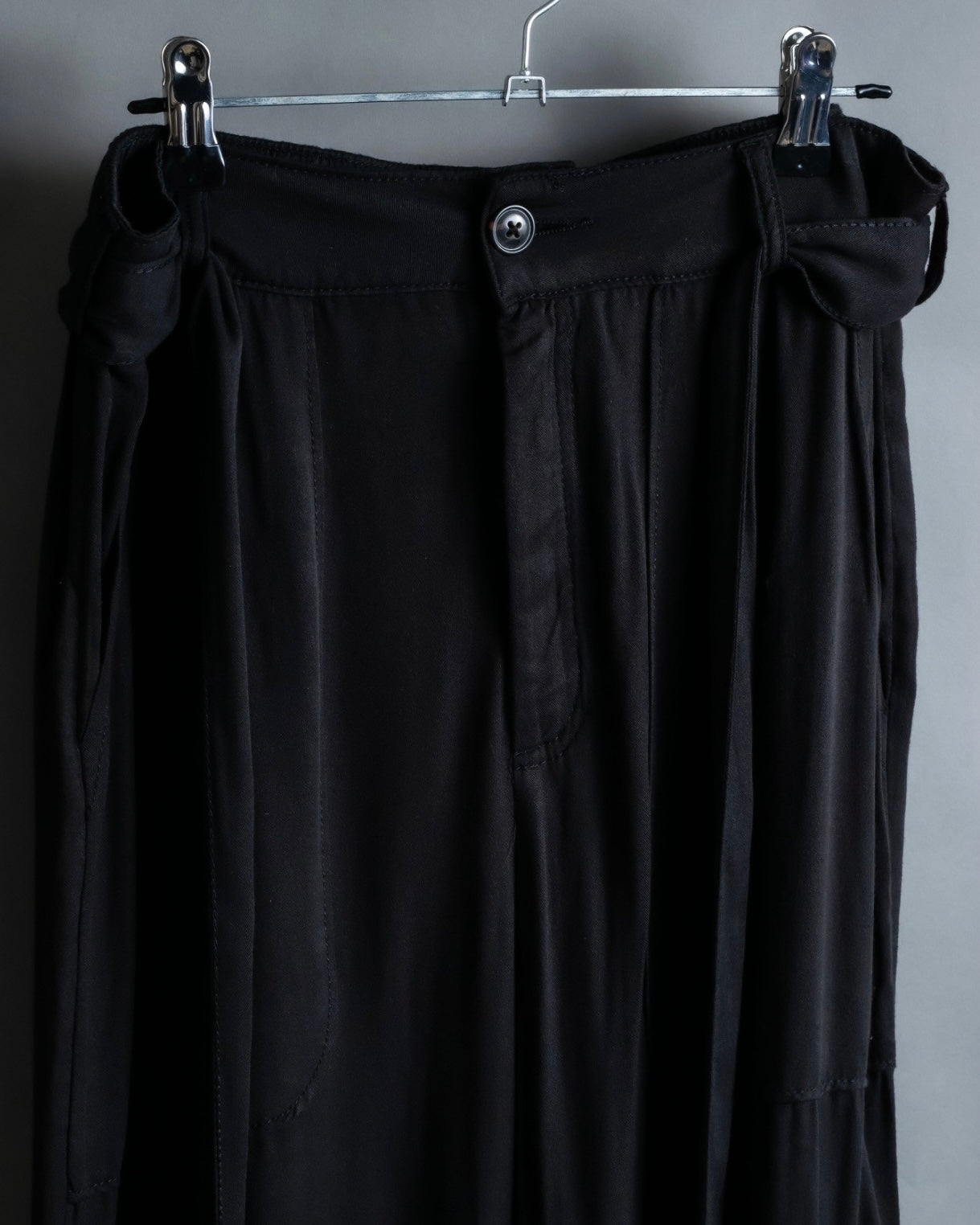 100% rayon thick cargo pants