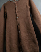 “Comme des garçons ” u-neck knit cardigan