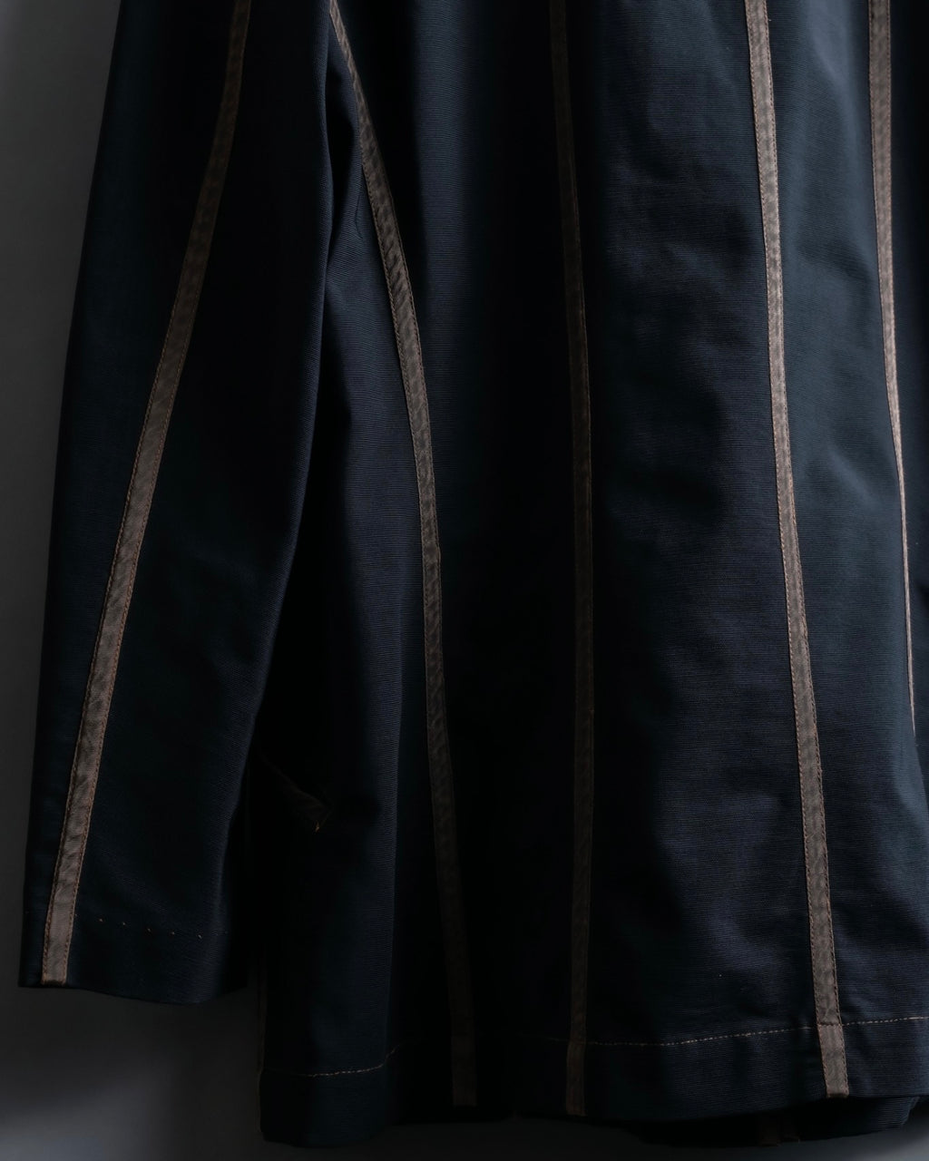 "ISSEY MIYAKE" Beautiful line sheer tailored jacket