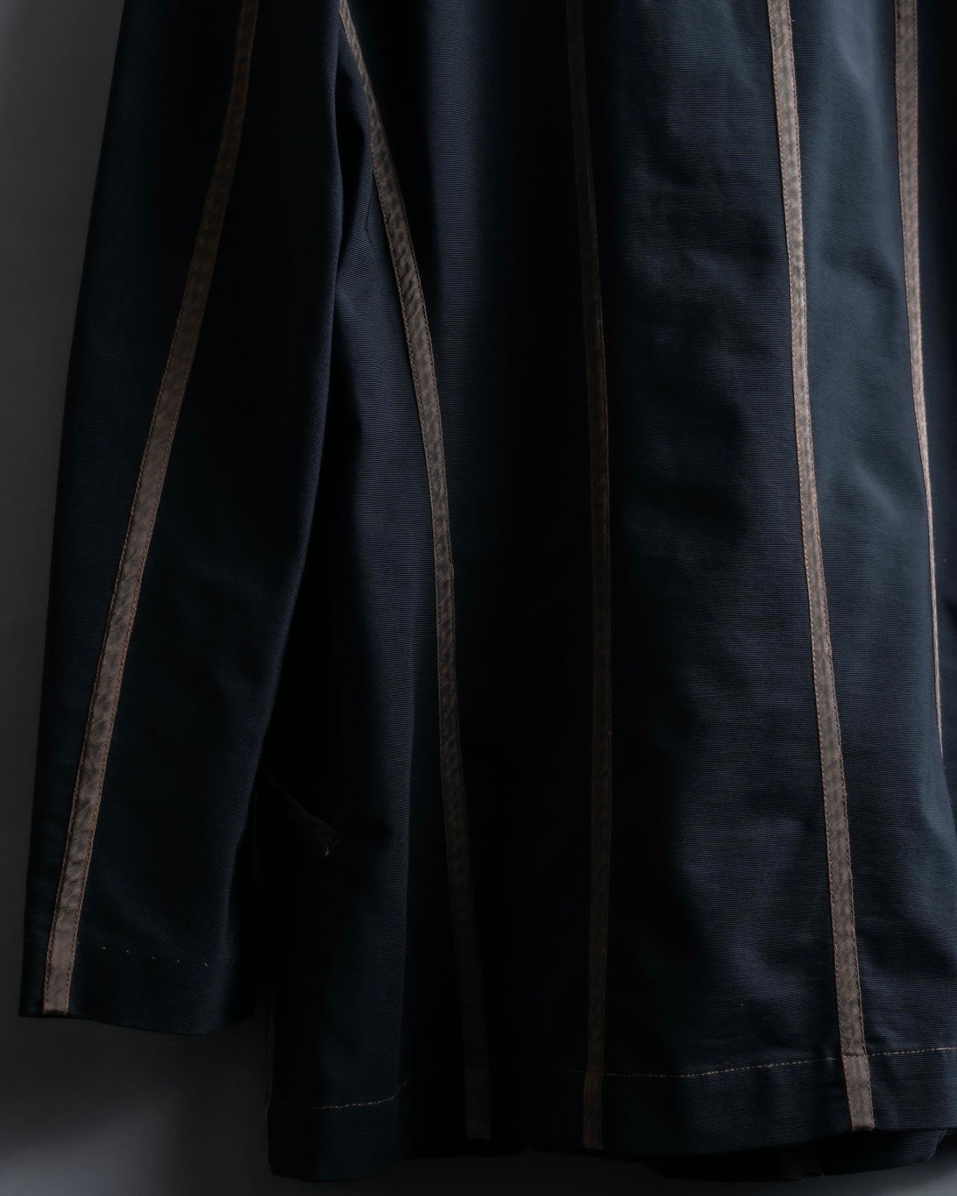 "ISSEY MIYAKE" Beautiful line sheer tailored jacket