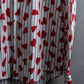 “JW Anderson” heart pattern designed stripe shirt