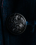 XL Vintage iridescent corduroy tailored jacket