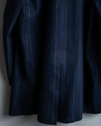 "MACKINTOSH" super oversized striped coat