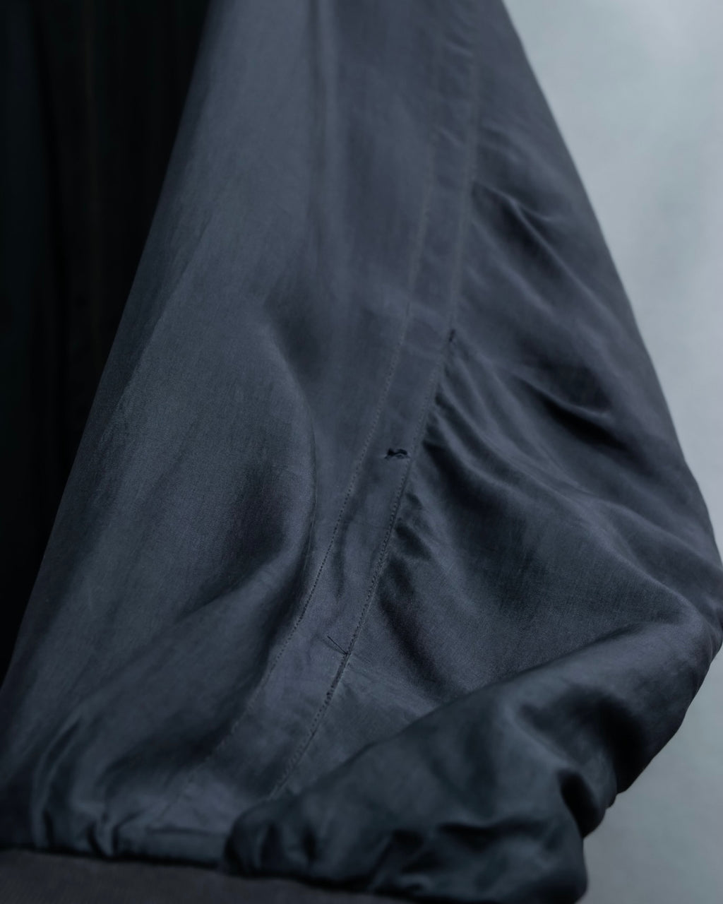 “Vintage” Silk 100% oversized ma-1 jacket