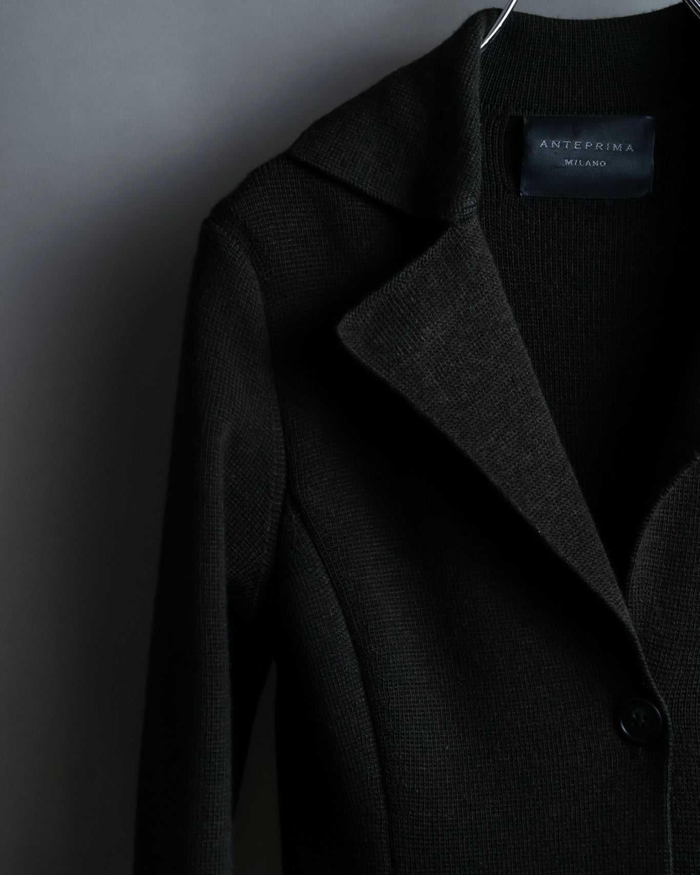 "ANTEPRIMA" Beautiful silhouette knit long coat