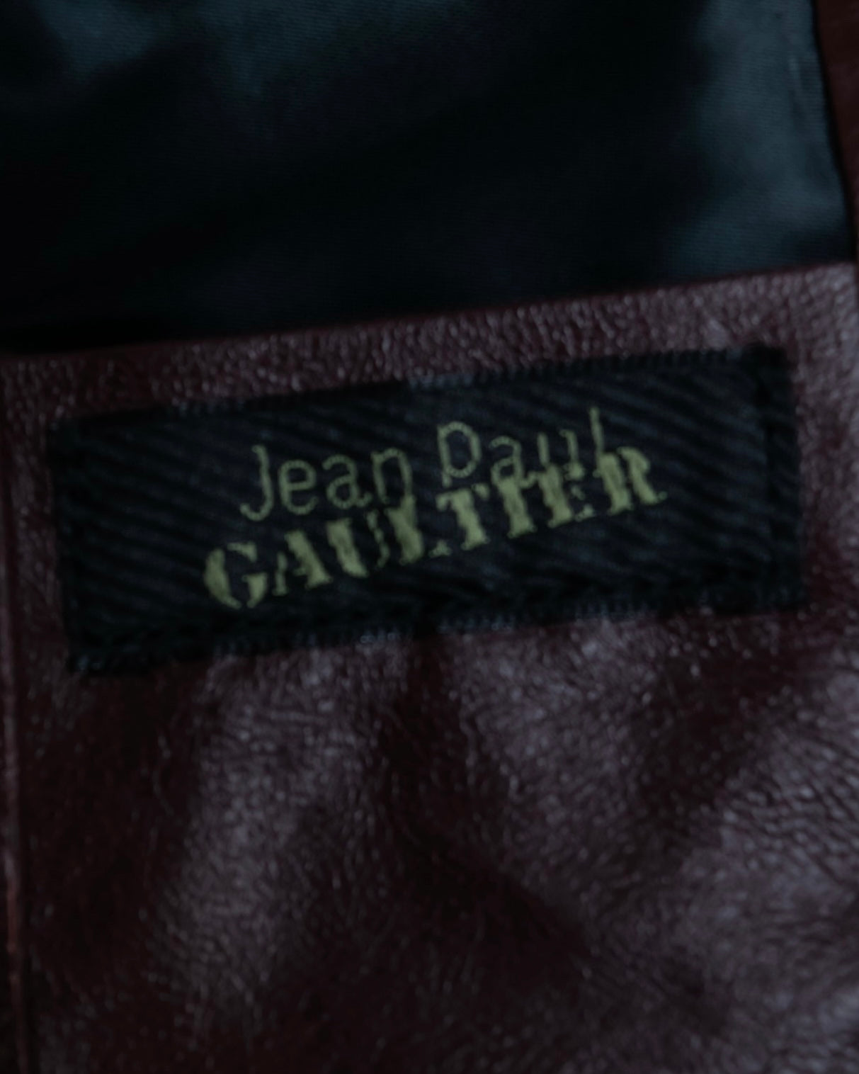 Jean paul gaultier Leather Tie