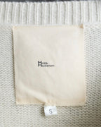 Distressed long sleeve knit