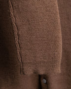 “Comme des garçons ” u-neck knit cardigan