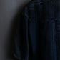 "GIORGIO ARMANI" Silk gill processing double zip spring short jacket