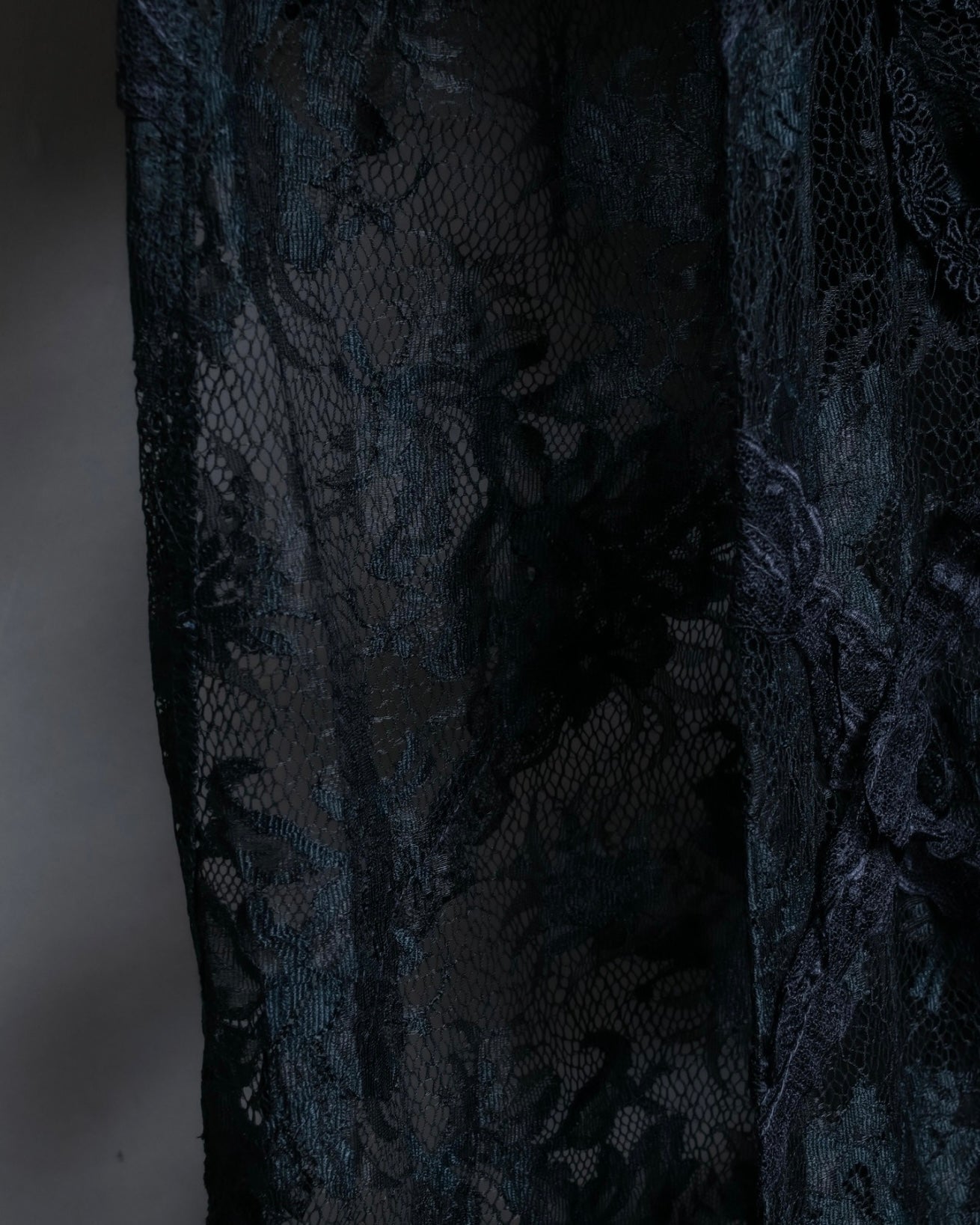 Beautiful sheer long hoodie coat