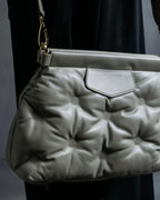 "Maison Margiela" Glam Slam leather shoulder bag