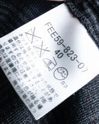 “Burberry Black Label” Trench coat designed long check shirts