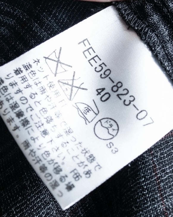 “Burberry Black Label” Trench coat designed long check shirts