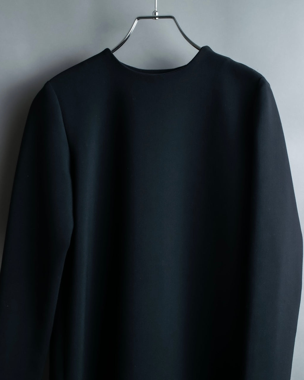 "YOKO CHAN" Deep action pleated mid-length dress