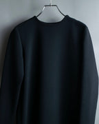 "YOKO CHAN" Deep action pleated mid-length dress