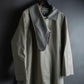 "LOEWE" Beautiful curved lapel raglan spring coat