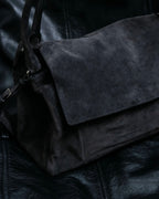 "JIL SANDER" Beautiful suede leather handbag