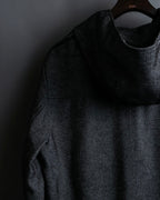 "JUNYA WATANABE" Cotton Herringbone Hoodie Jacket