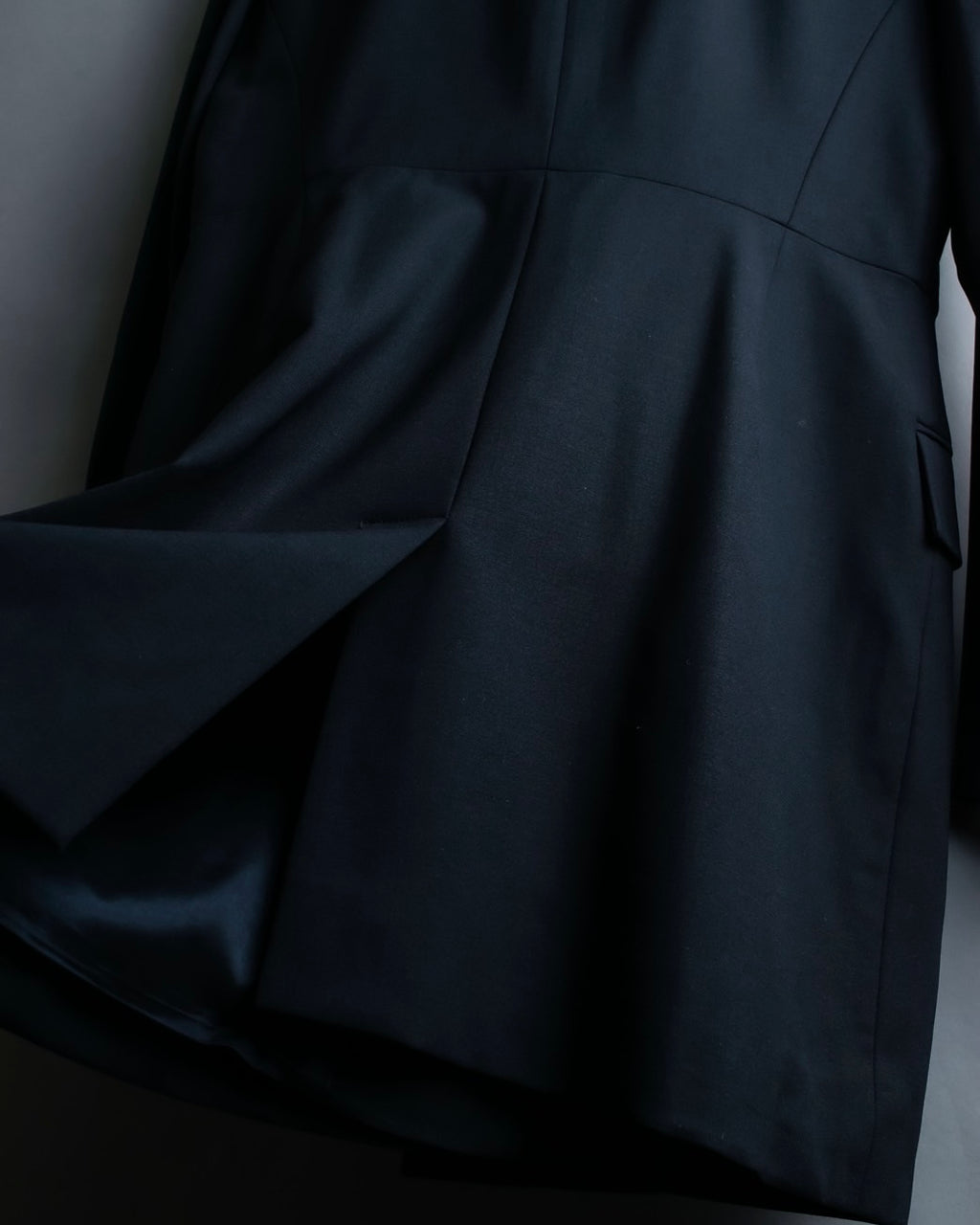 "JIL SANDER" double-breasted lightweight wool jacket