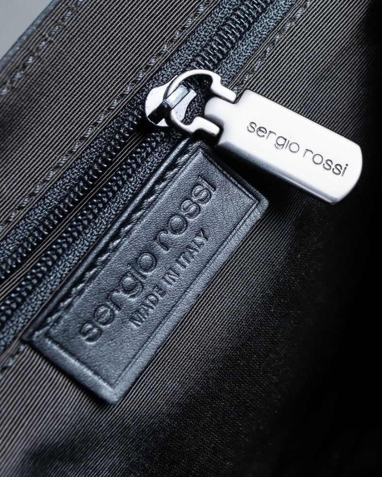 "Sergio Rossi" Harako Layered Shoulder Bag