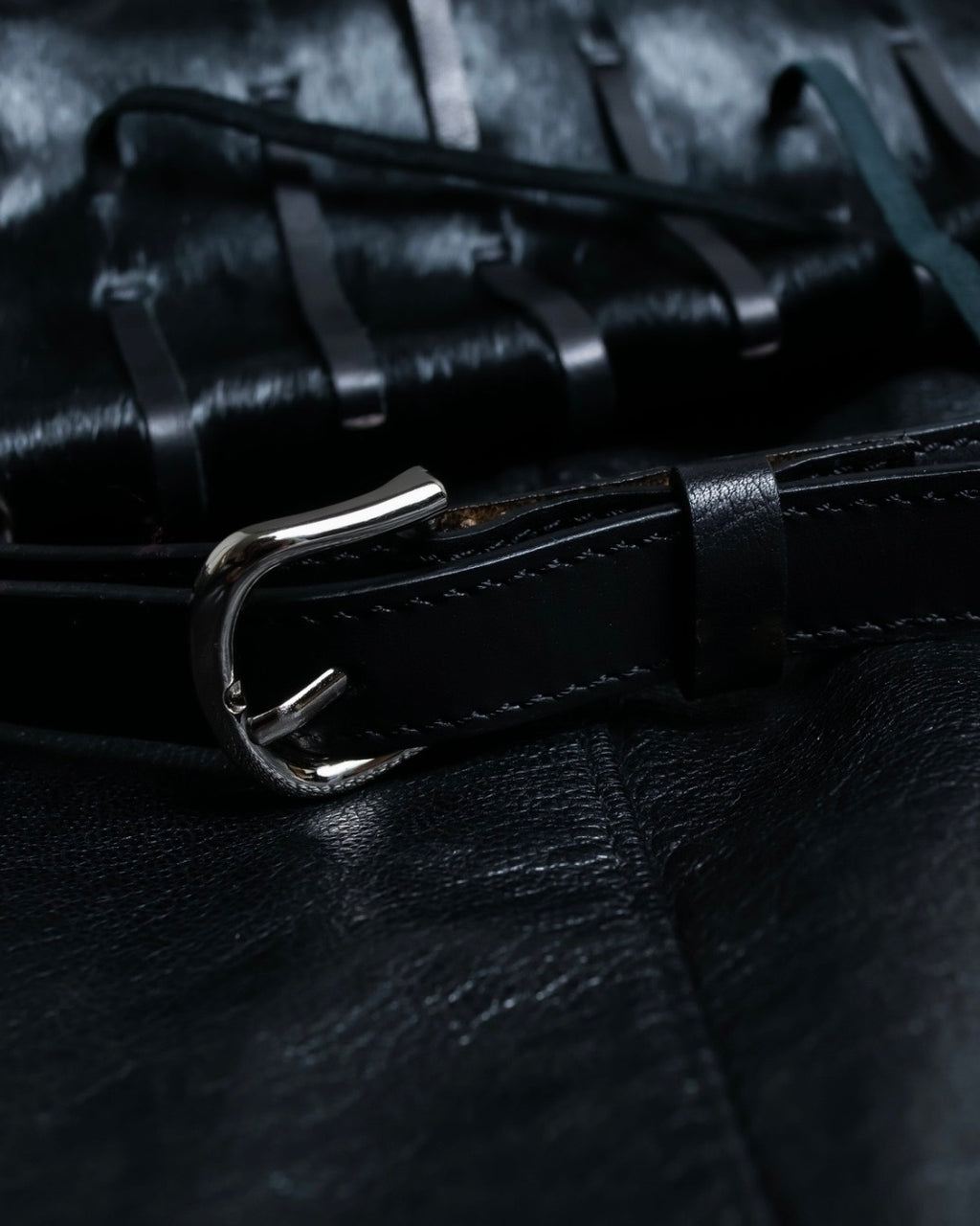 "HIROKO BIS" Haraco Base Fringe Shoulder Bag