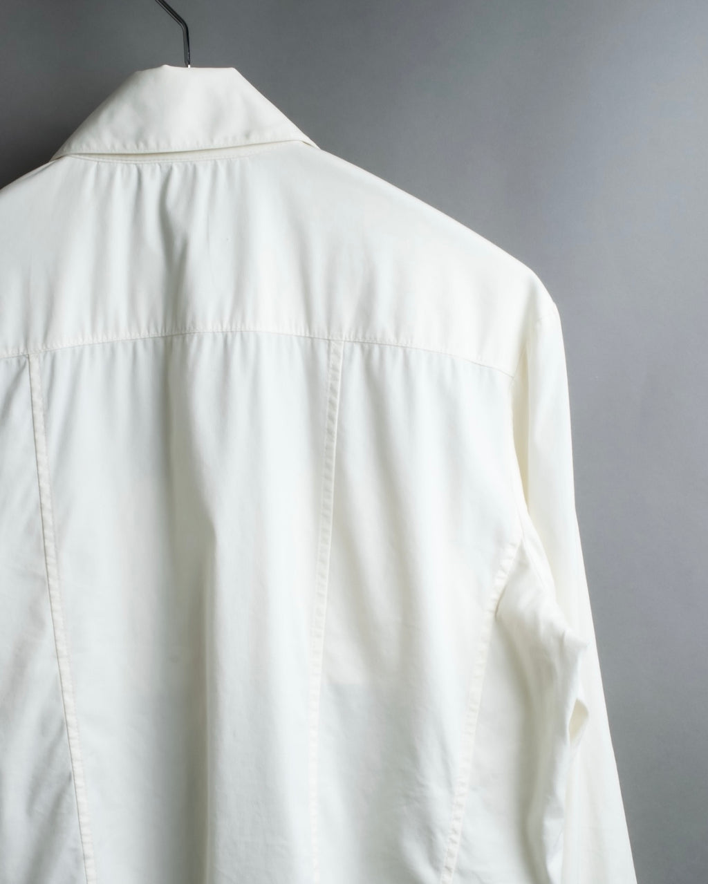 "GUCCI" zip pocket designed gold buttons shirt