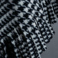 “BALENCIAGA  18AW” Virgin wool  plaid wrapped skirt