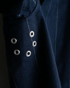 "MACKINTOSH" super oversized striped coat