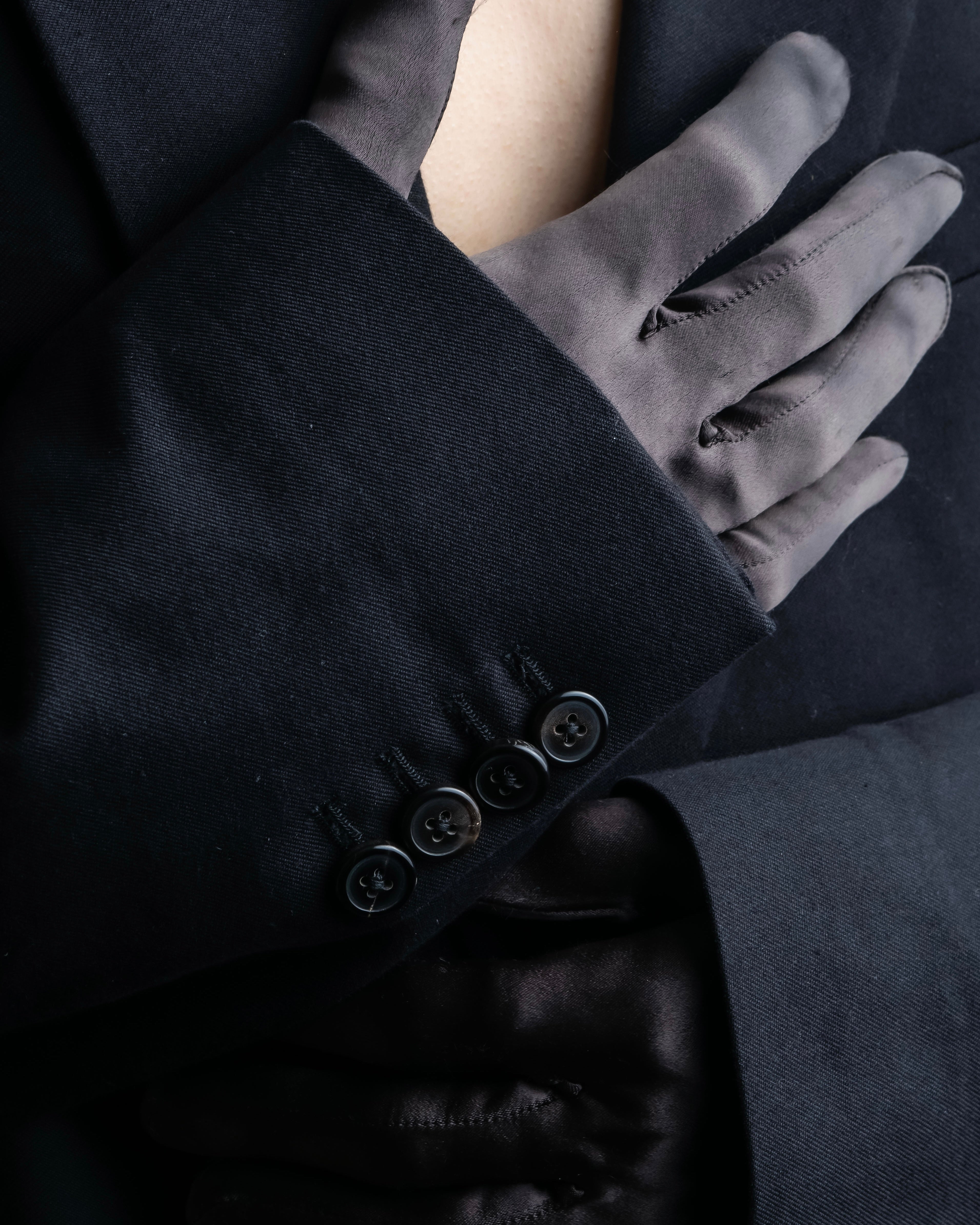 “DRIES VAN NOTTEN 22SS” oversized single-breasted tailored jacket