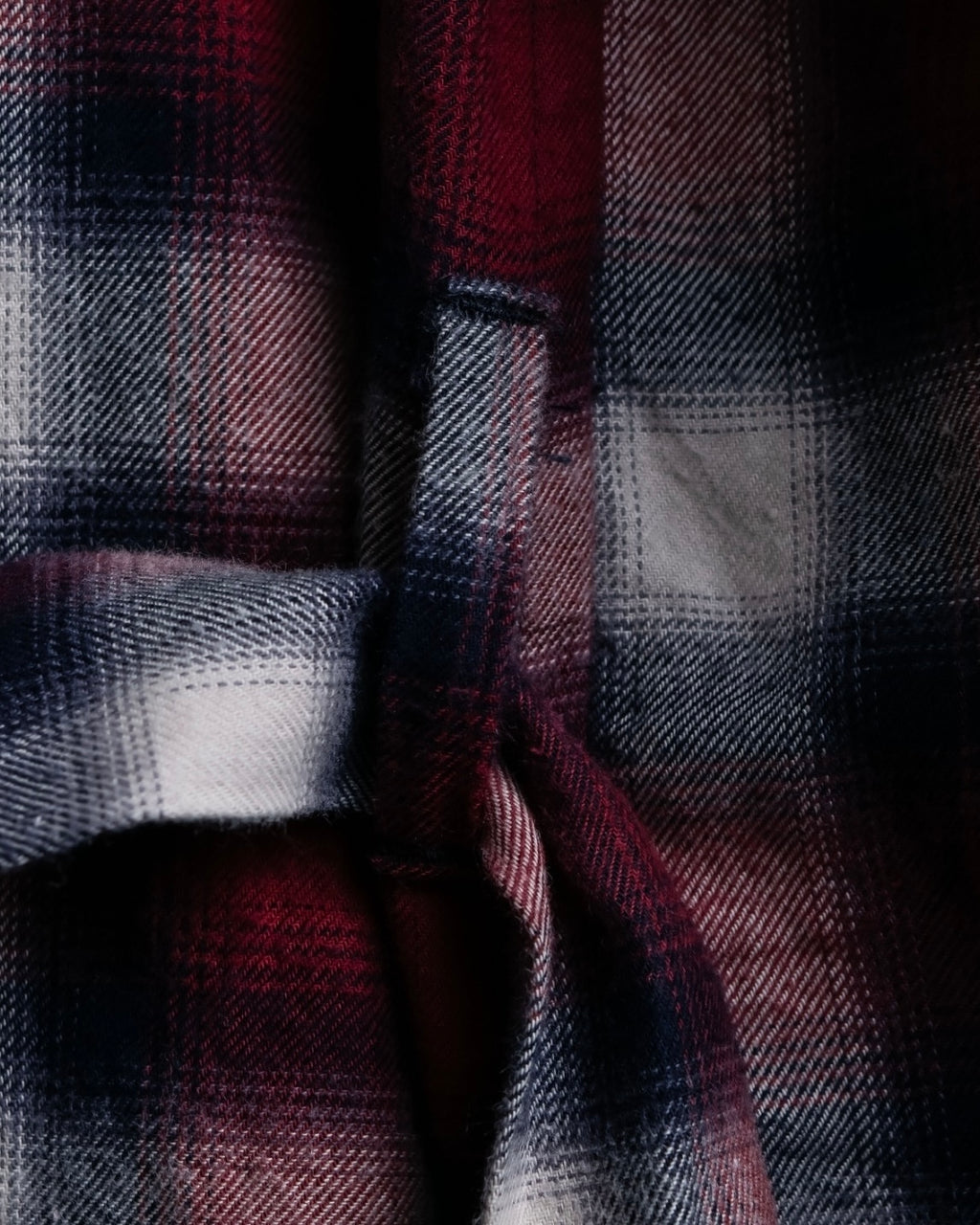 “John UNDERCOVER” gown designed check long hoodie