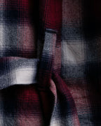 “John UNDERCOVER” gown designed check long hoodie