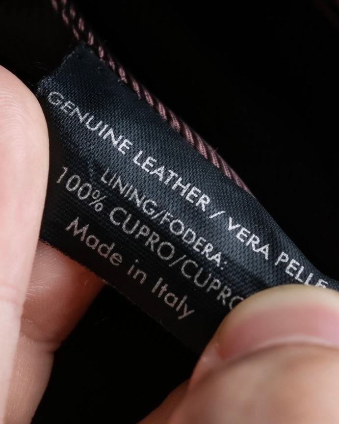 “GUCCI” Beautiful genuine sheep leather jacket