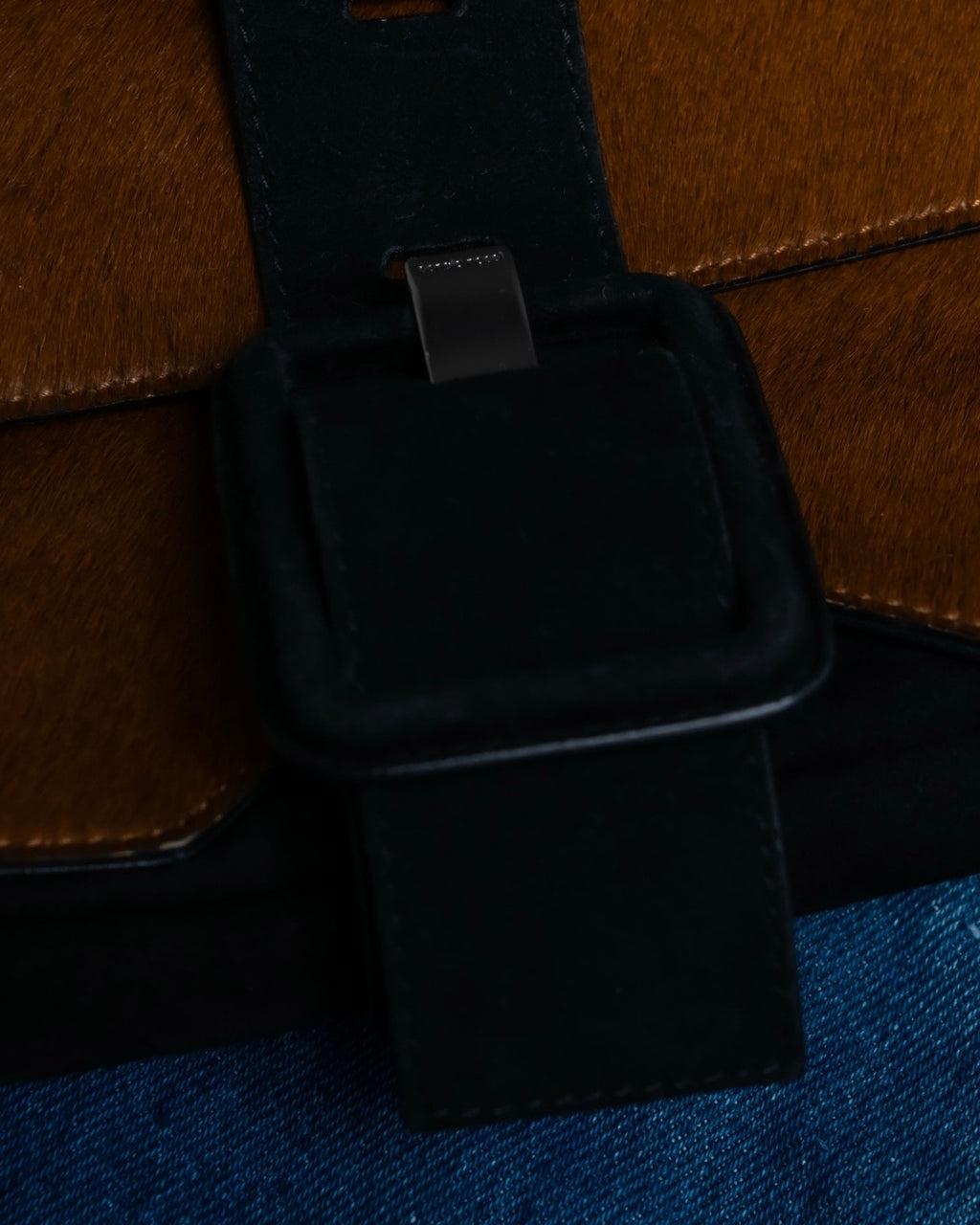 "Sergio Rossi" Harako Layered Shoulder Bag