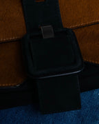 "Sergio Rossi" Harako Layered Shoulder Bag