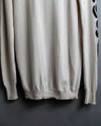 "BOTTEGA VENETA" art pattern cashmere 100% knit