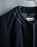 "EMPORIO ARMANI" Three-line short fly front jacket