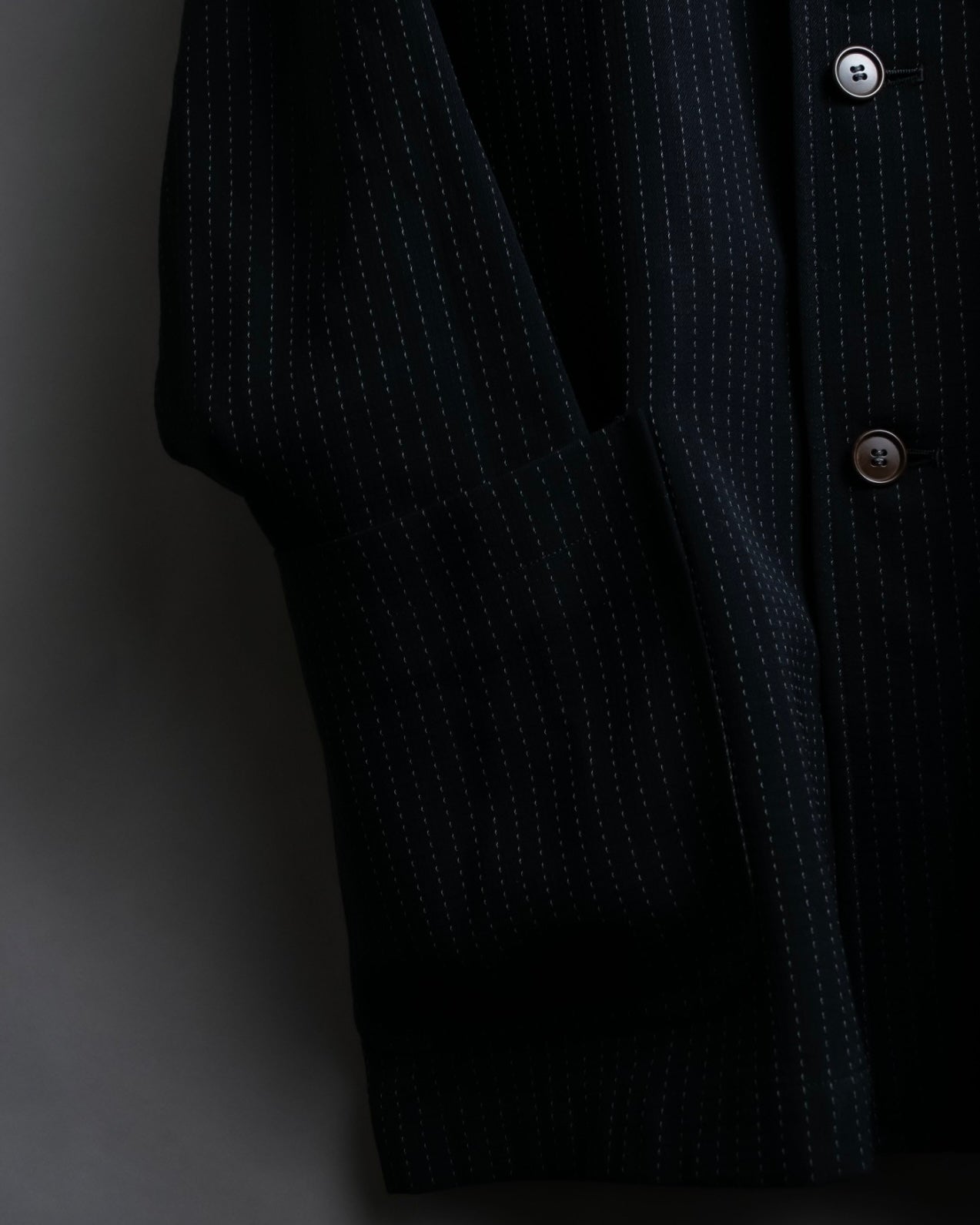 "Paul Smith London" Stitch design stripe compact lapel single tailored jacket