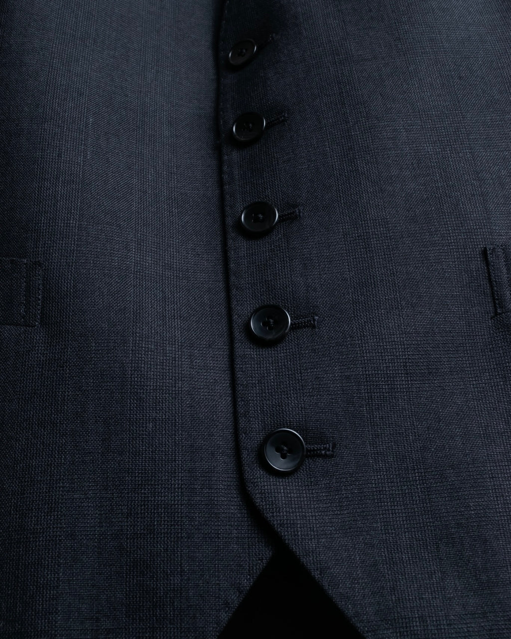 "KANSAI YAMAMOTO" Grey hidden check three-piece set up