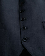 "KANSAI YAMAMOTO" Grey hidden check three-piece set up