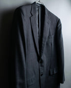 "KANSAI YAMAMOTO" Grey hidden check three-piece set up