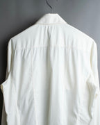 "GUCCI" zip pocket designed gold buttons shirt