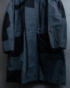 "LANVIN paris" mint condition silk blend double zip spring coat