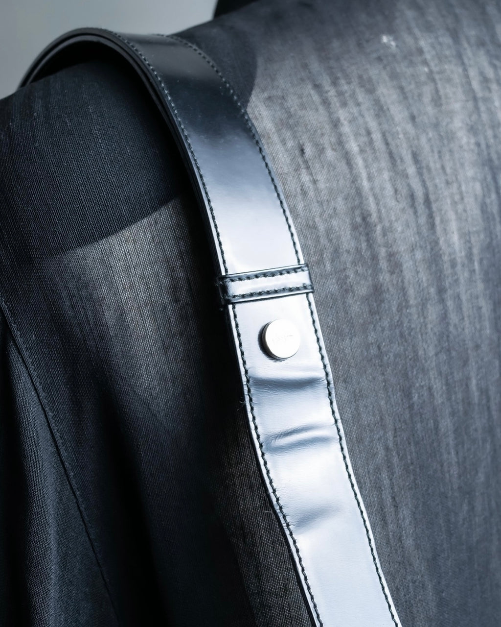 "Salvatore Ferragamo" enamel shoulder bag