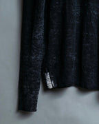 "Galliano" White noise knit