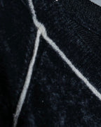 "Galliano" White noise knit