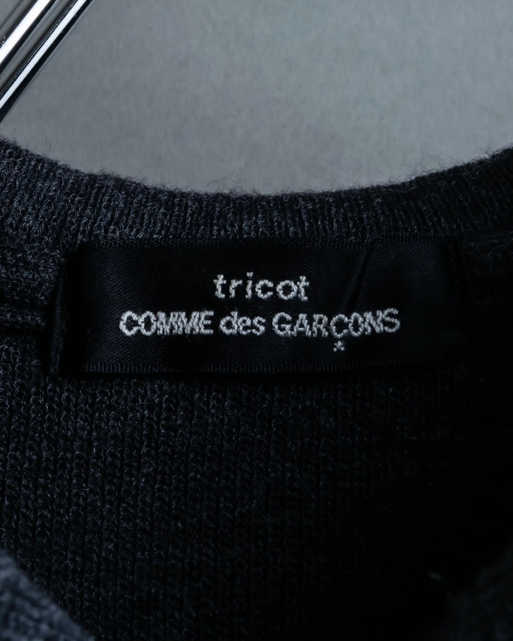 "tricot COMME des GARCONS" Light 100% wool layered knit