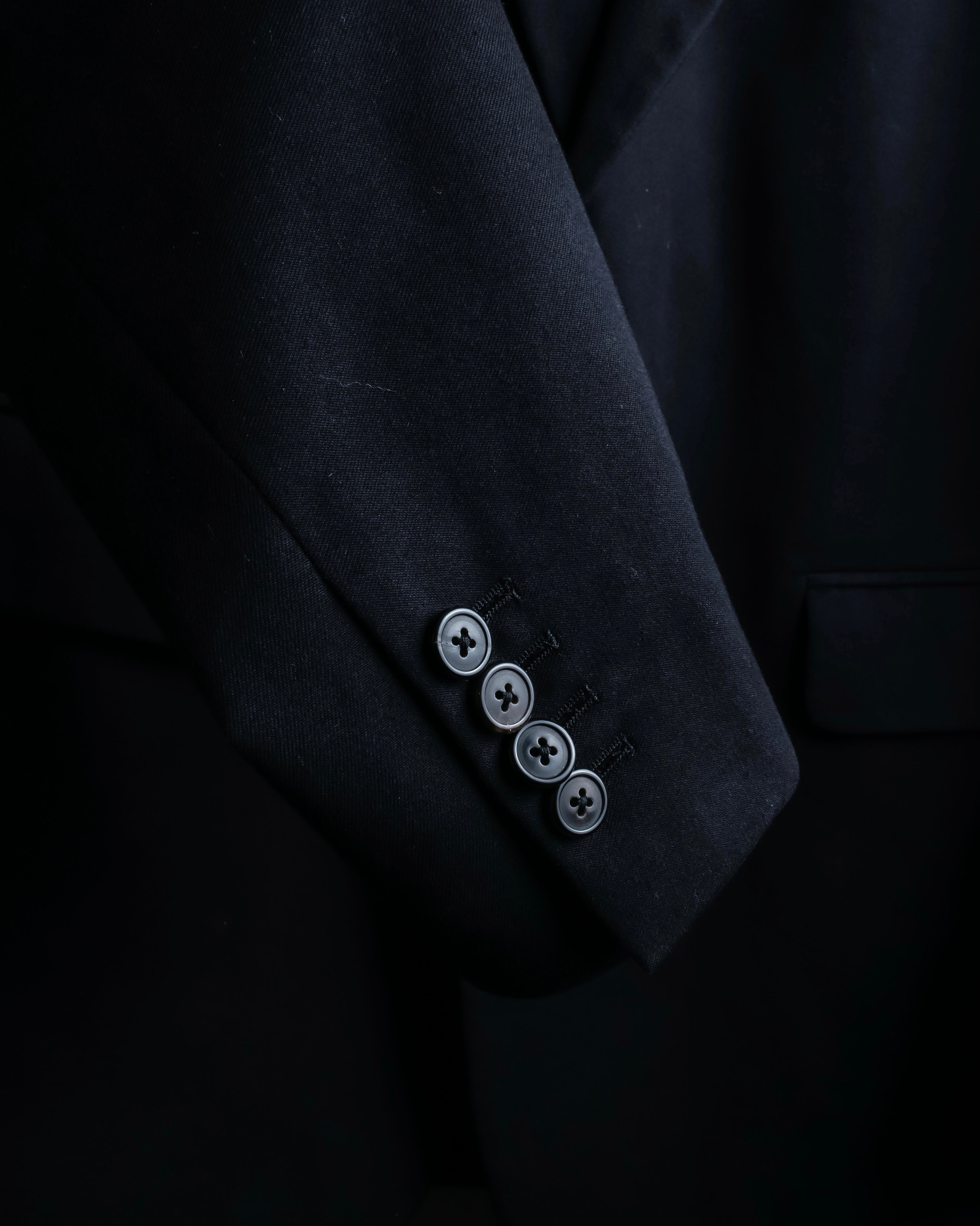 “DRIES VAN NOTTEN 22SS” oversized single-breasted tailored jacket