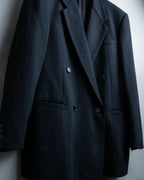 "VERSACE classic" power shoulder stripe tailored jacket setup